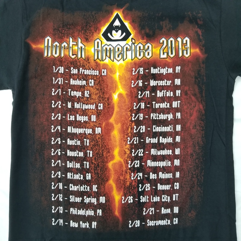 OverKill North America Licensed Tour Band Merch - Picture 4 of 8
